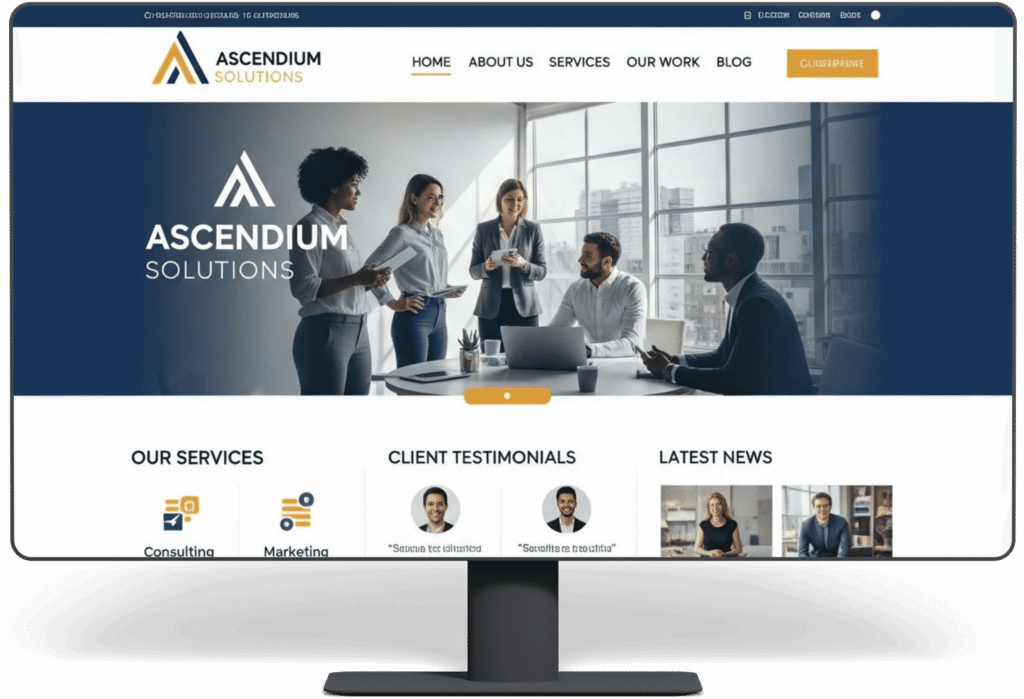 Diseño web de sitio corporativo
